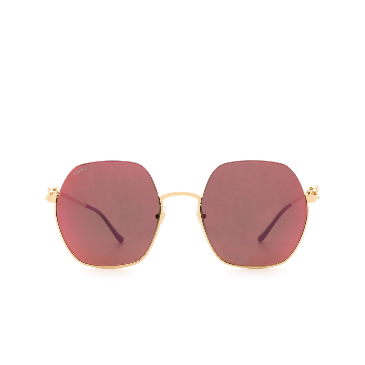 Cartier CT0267S Sunglasses 003 Gold - front view