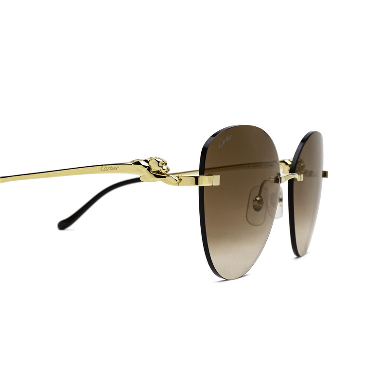 Cartier CT0269S Sunglasses 002 gold - 3/5