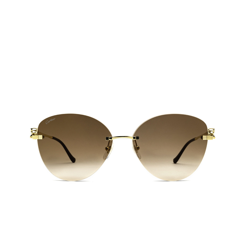 Cartier CT0269S Sunglasses 002 gold - 1/5
