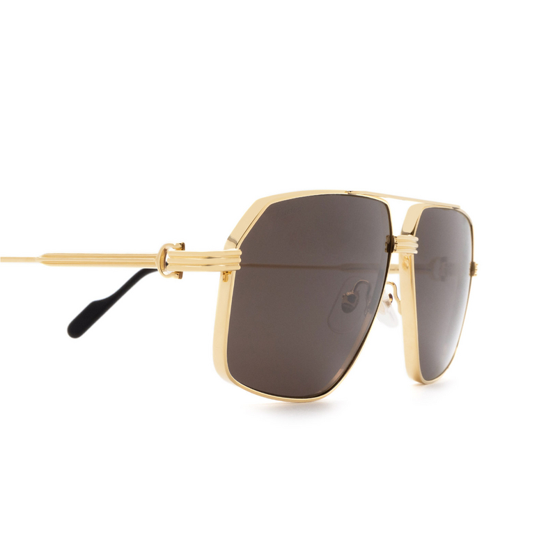 Cartier CT0270S Sunglasses 001 gold - 3/5