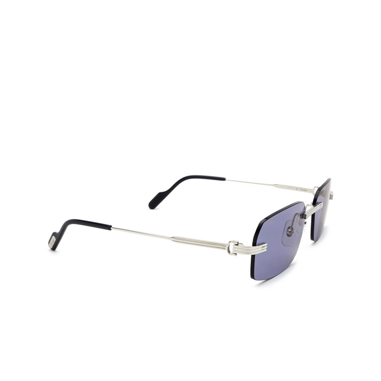 Cartier CT0271S Sunglasses 003 silver - 2/4