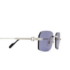 Cartier CT0271S Sunglasses 003 silver - product thumbnail 3/4