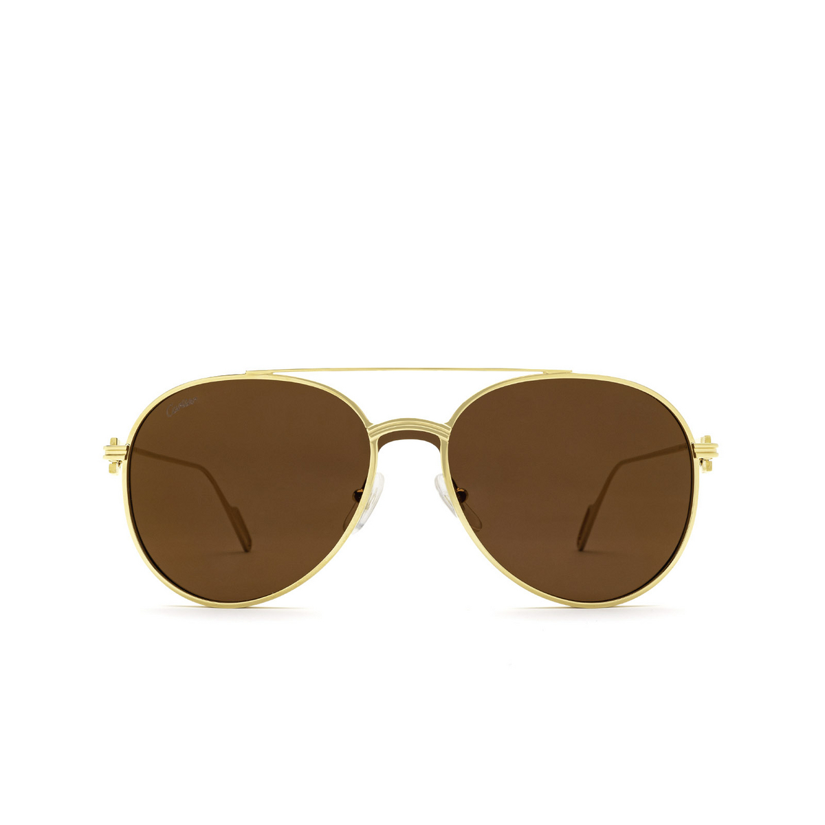Cartier CT0273S Sunglasses 002 Gold - front view