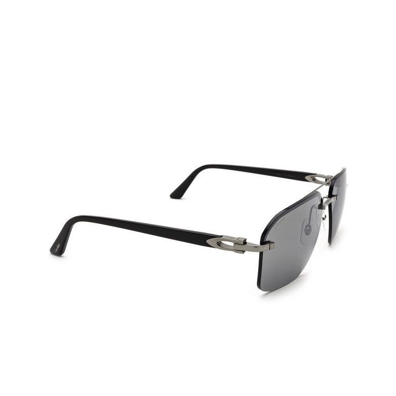 Cartier CT0276S Sunglasses 004 ruthenium - 2/4