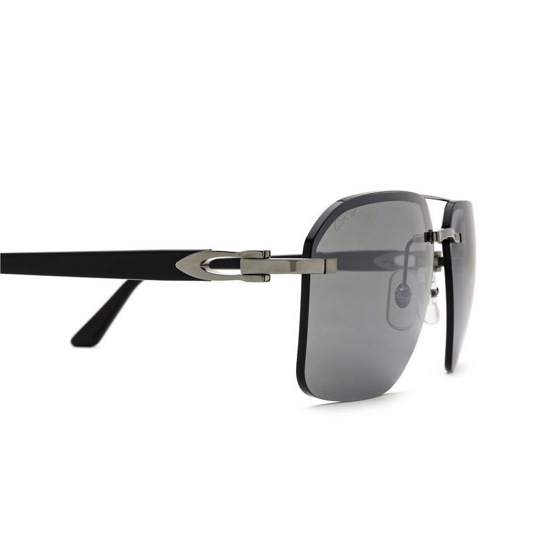 Cartier CT0276S Sunglasses 004 ruthenium - 3/4