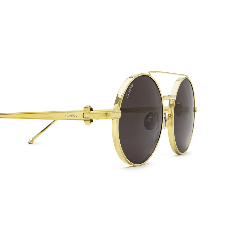 Cartier CT0279S Sunglasses 001 gold - 3/4