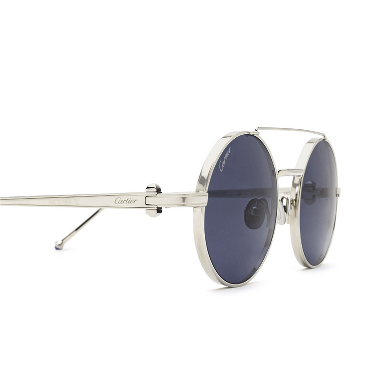 Cartier CT0279S Sunglasses 002 silver - 3/5