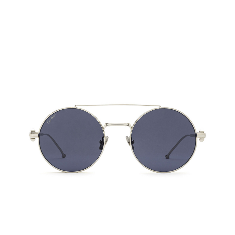 Cartier CT0279S Sunglasses 002 silver - 1/5