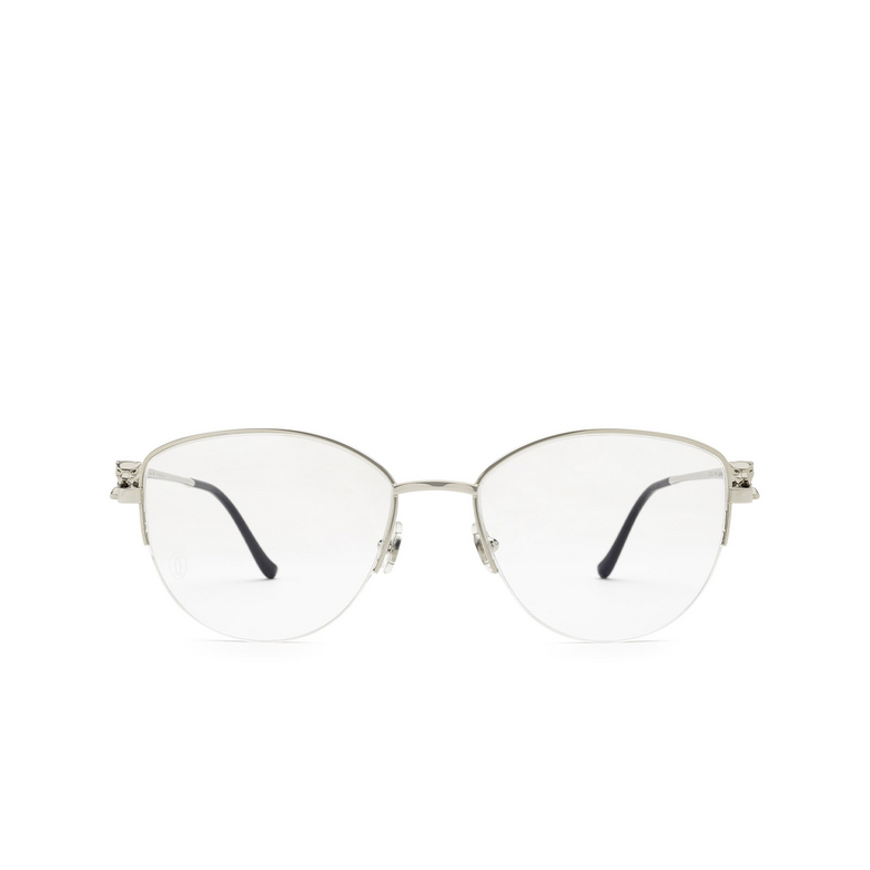 Gafas graduadas Cartier CT0280O 002 silver - 1/4