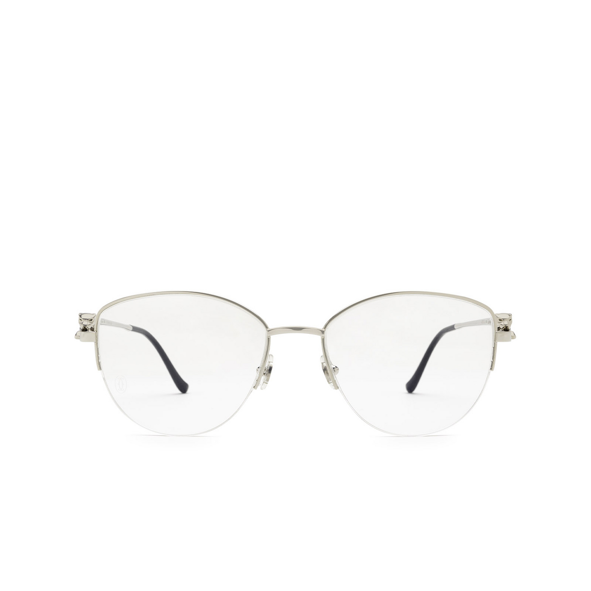 Cartier CT0280O Eyeglasses 002 Silver - front view
