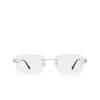 Cartier CT0281O Eyeglasses 004 silver - product thumbnail 1/4
