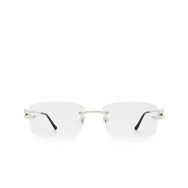 Lunettes de vue Cartier CT0281O 004 silver - Vue de face