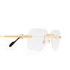 Cartier CT0284O Eyeglasses 002 gold - product thumbnail 3/5