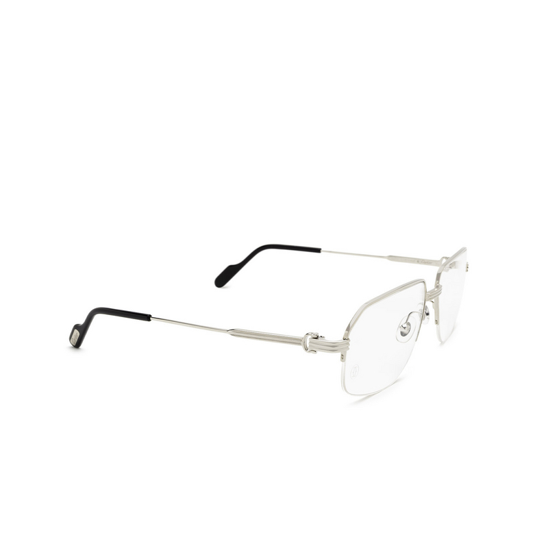 Cartier CT0285O Eyeglasses 001 silver - 2/4