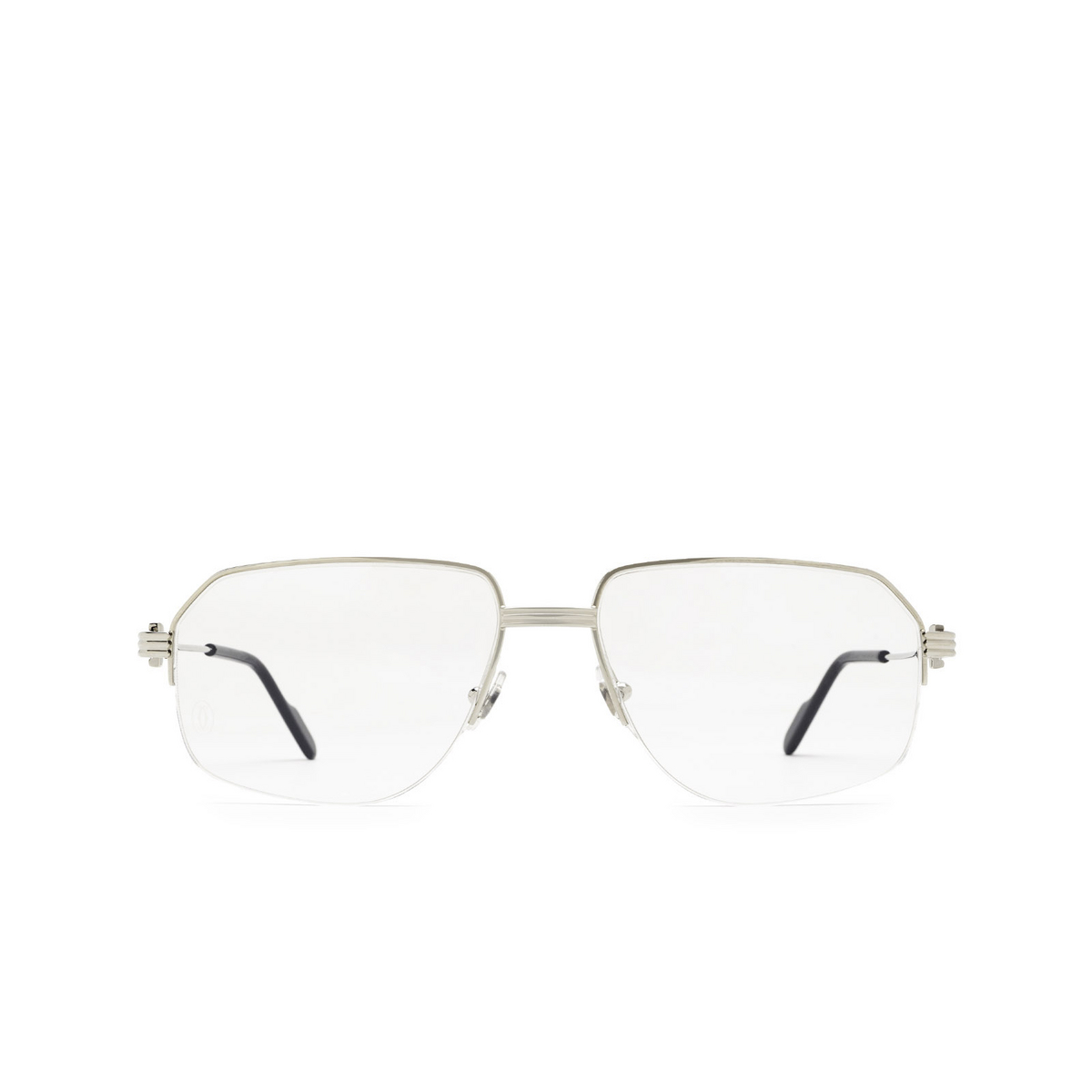 Cartier CT0285O Eyeglasses 001 Silver - front view