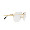 Cartier CT0285O Korrektionsbrillen 002 gold - Produkt-Miniaturansicht 3/5