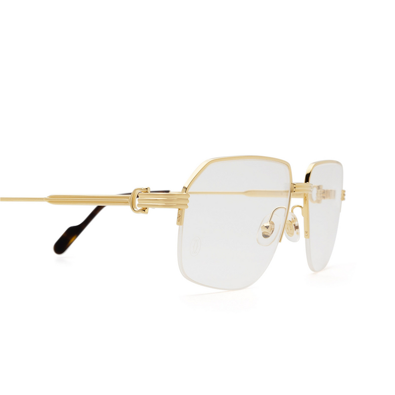 Cartier CT0285O Eyeglasses 002 gold - 3/5
