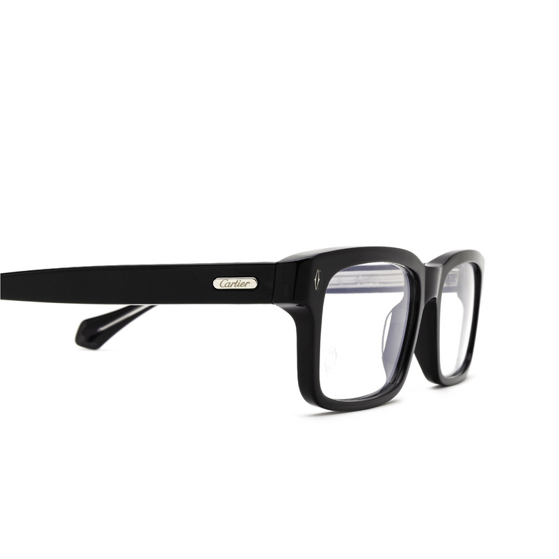 Cartier CT0291O Eyeglasses 001 black - 3/4