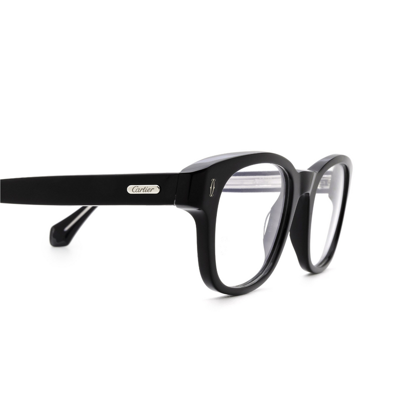 Cartier CT0292O Eyeglasses 001 black - 3/5