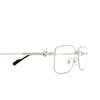 Cartier CT0294OA Eyeglasses 001 silver - product thumbnail 3/4