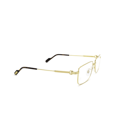 Cartier CT0294OA Korrektionsbrillen 002 gold - Dreiviertelansicht