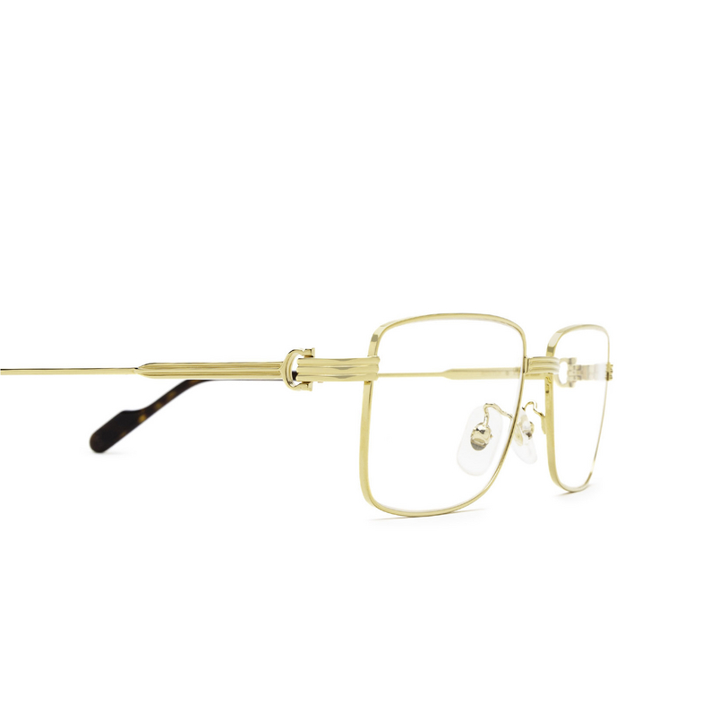 Cartier CT0294OA Eyeglasses 002 gold - 3/5