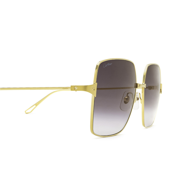 Cartier CT0297S Sunglasses 001 gold - 3/4