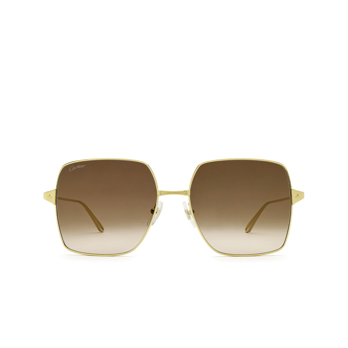 Cartier CT0297S Sunglasses 002 Gold - front view