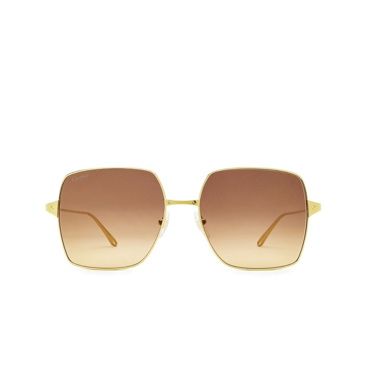 Cartier CT0297S Sunglasses 003 Gold - front view