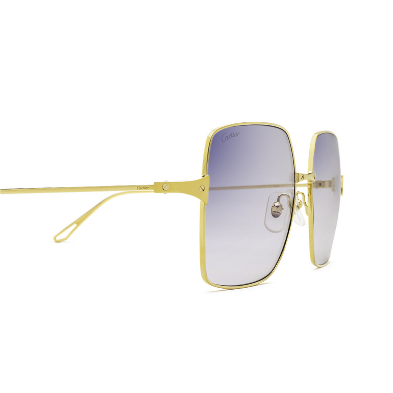 Cartier CT0297S Sunglasses 005 gold - 3/5