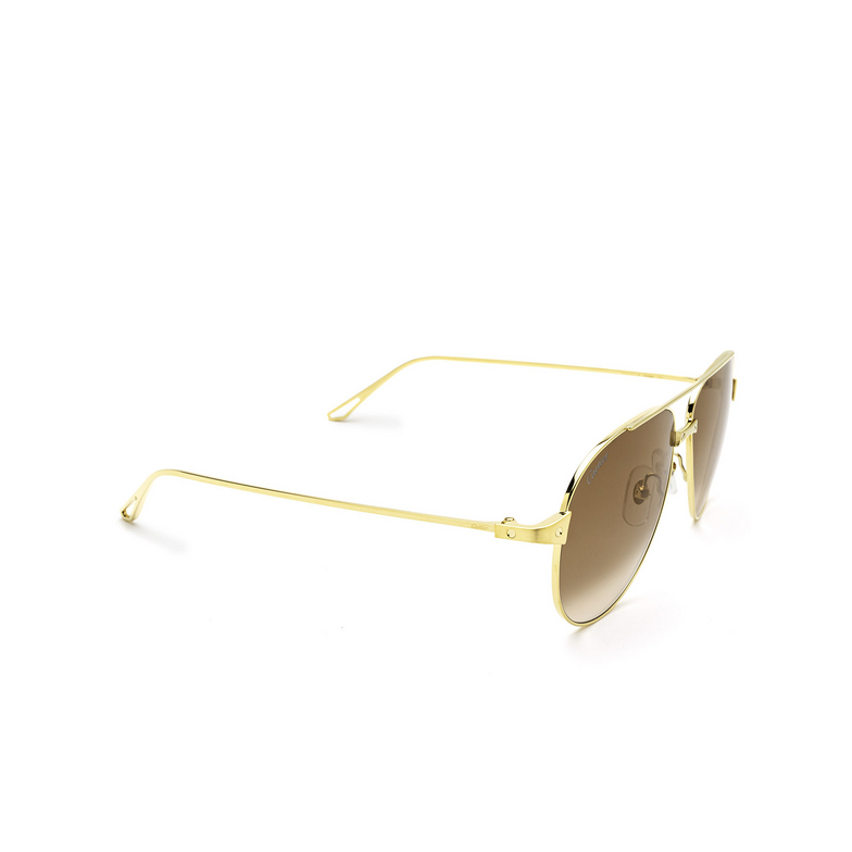 Cartier CT0298S Sunglasses 002 gold - 2/4