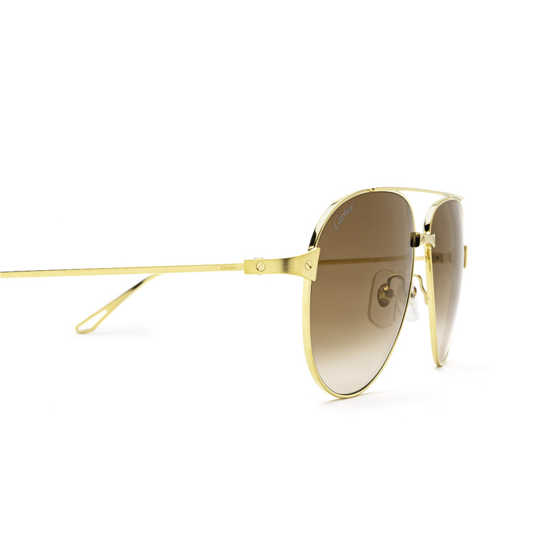 Cartier CT0298S Sunglasses 002 gold - 3/4
