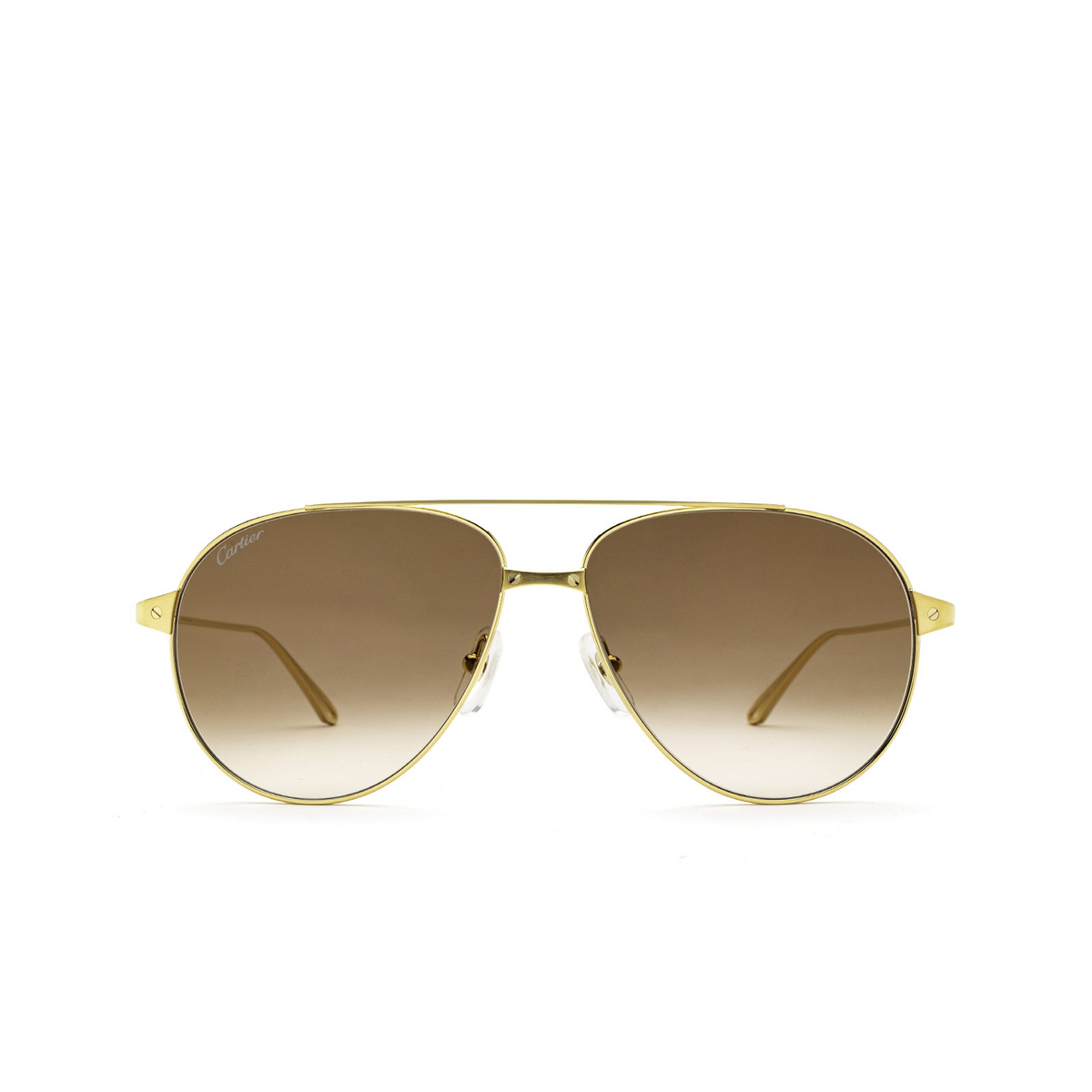 Cartier CT0298S Sunglasses 002 Gold - front view