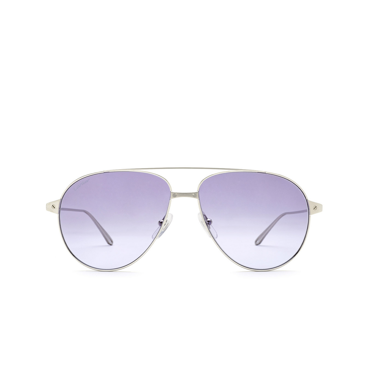 Cartier CT0298S Sunglasses 005 Silver - front view