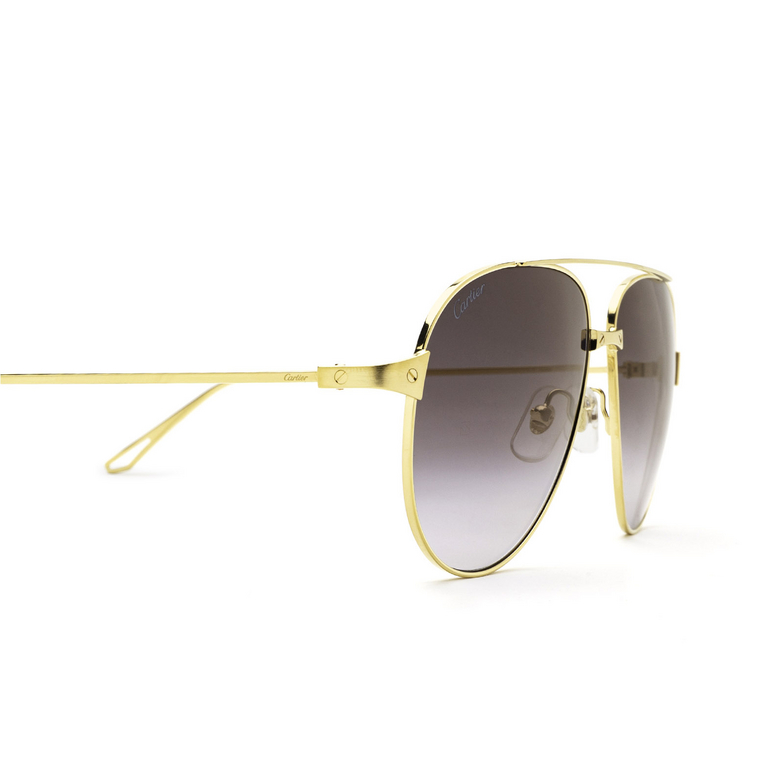 Cartier CT0298S Sunglasses 006 gold - 3/4