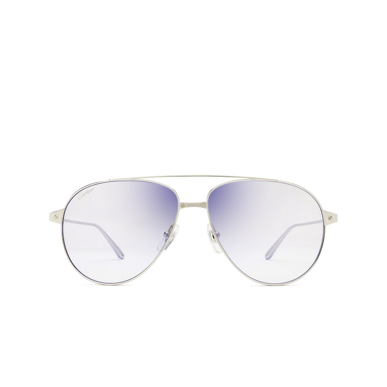 Cartier CT0298S Sunglasses 011 silver - 1/5