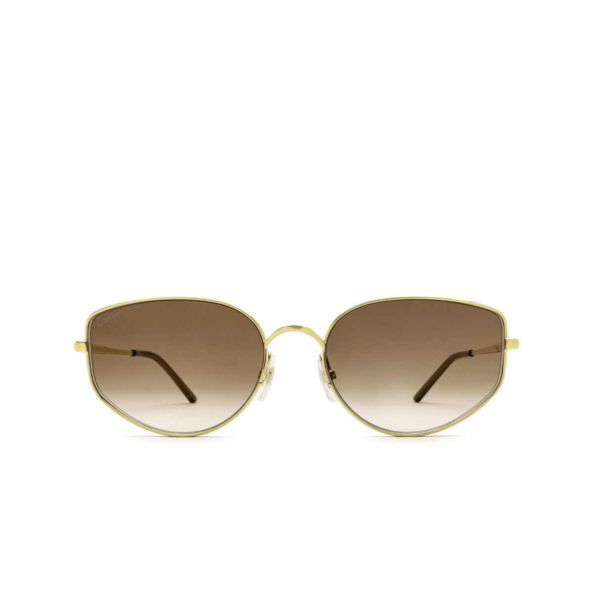 Cartier CT0300S Sunglasses 002 Gold - front view