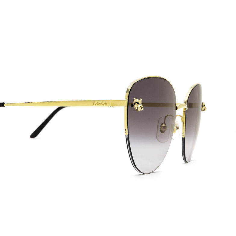 Cartier CT0301S Sunglasses 001 gold - 3/5