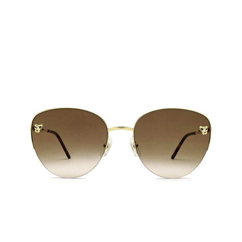 Cartier CT0301S Sunglasses 002 gold - 1/4