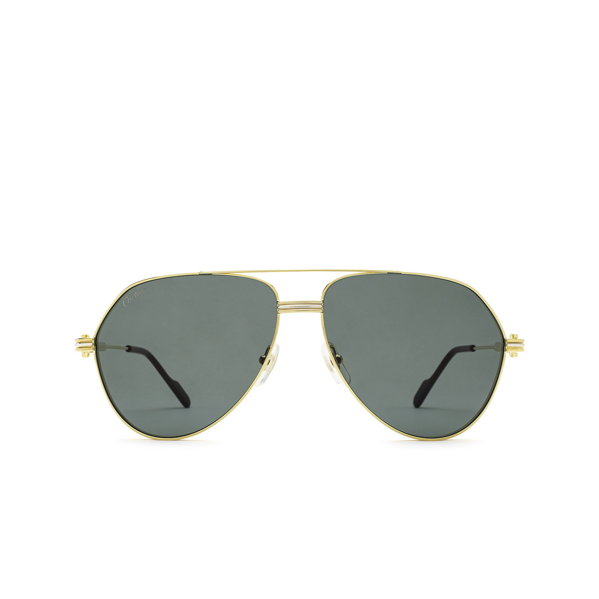 Cartier CT0303S Sunglasses 004 Gold - front view