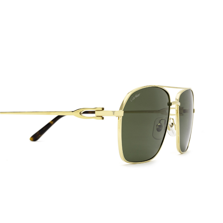 Cartier CT0306S Sunglasses 002 gold - 3/4