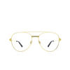 Cartier CT0307O Eyeglasses 001 gold - product thumbnail 1/5
