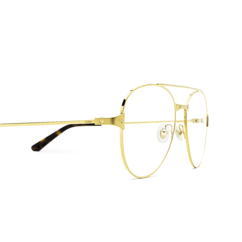 Cartier CT0307O Eyeglasses 001 gold - 3/5
