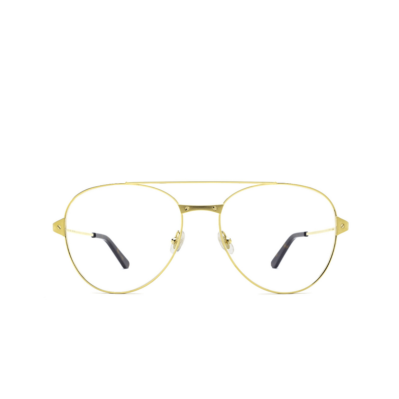 Gafas graduadas Cartier CT0307O 001 gold - 1/5