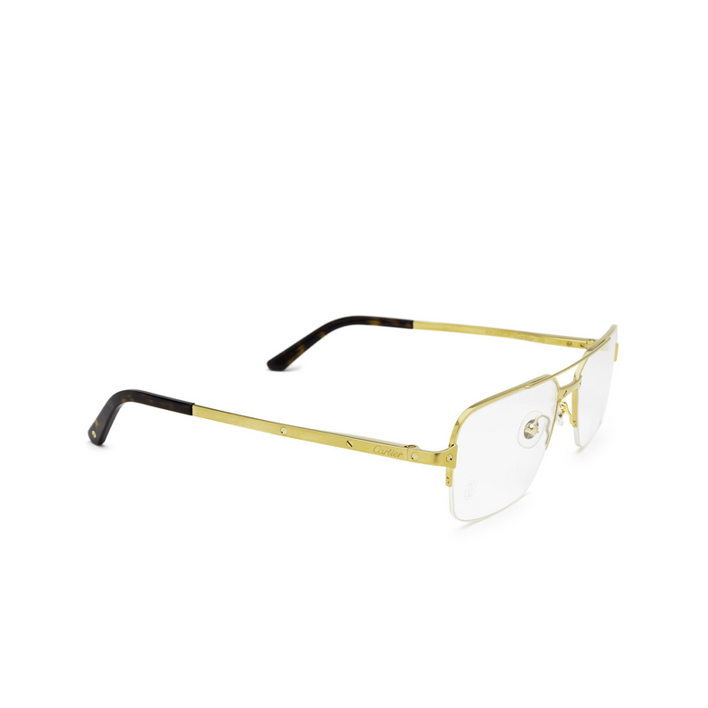 Cartier CT0308O Eyeglasses 001 gold - 2/5