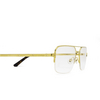 Cartier CT0308O Eyeglasses 001 gold - product thumbnail 3/5