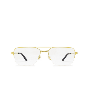 Lunettes de vue Cartier CT0308O 003 gold - Vue de face