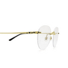 Gafas graduadas Cartier CT0309O 001 gold - Miniatura del producto 3/5