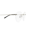 Cartier CT0309O Eyeglasses 002 silver - product thumbnail 3/4