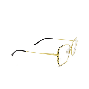 Cartier CT0310O Korrektionsbrillen 001 gold - Dreiviertelansicht